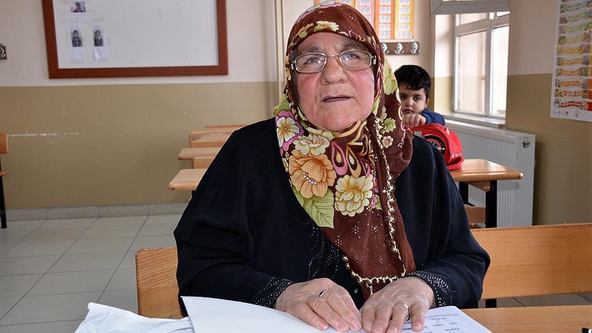 'Devletimiz 'Gel oku' dedi, ben de geldim'