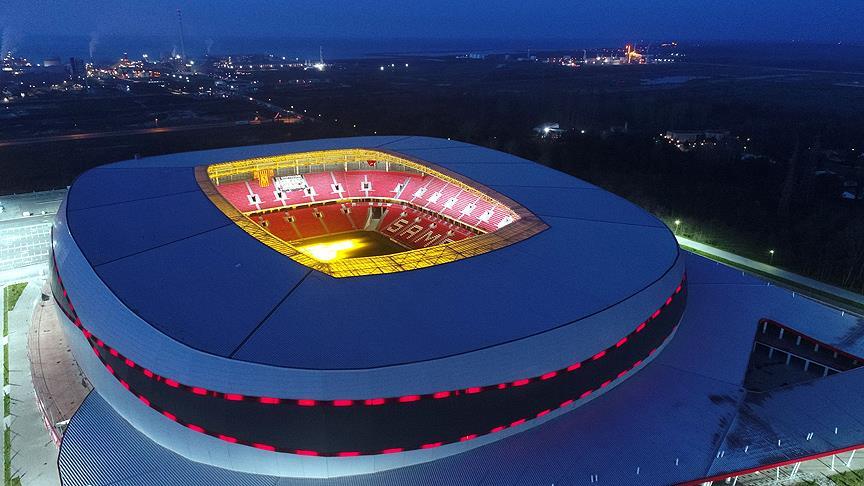 Samsun'un yeni stadı dünyanın en iyileri arasında 