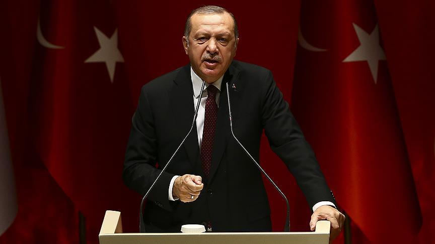 أردوغان يعتبر استضافة فرنسا لوفد إرهابي عداء لتركيا