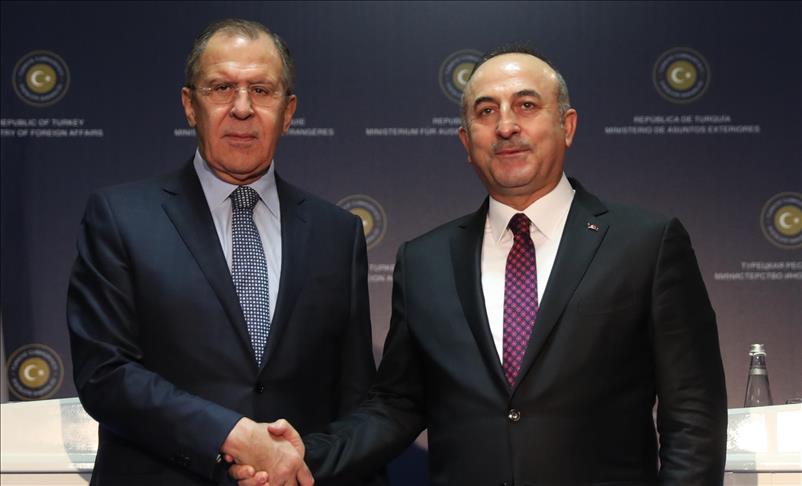 Image result for Turkish, Russian foreign ministers speak over phone