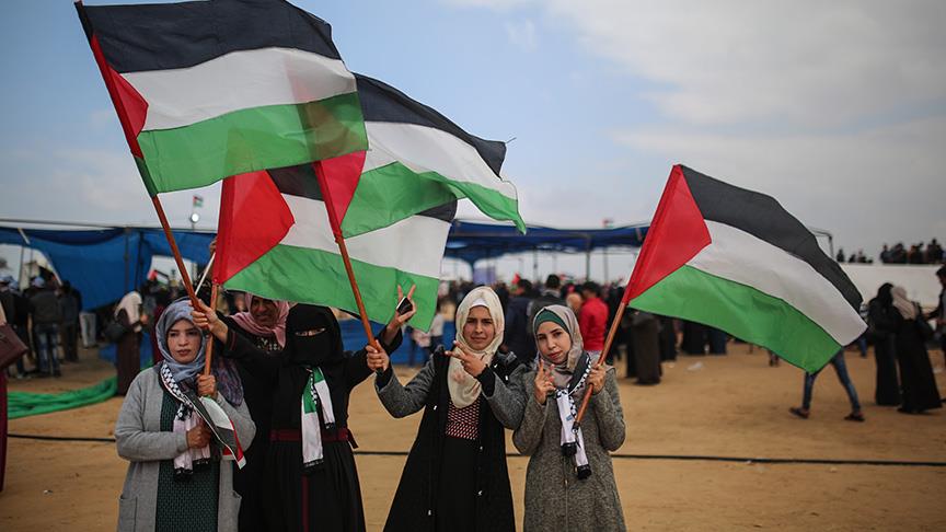  Filistinlilerin "Büyük Dönüş Yürüyüşü" başladı