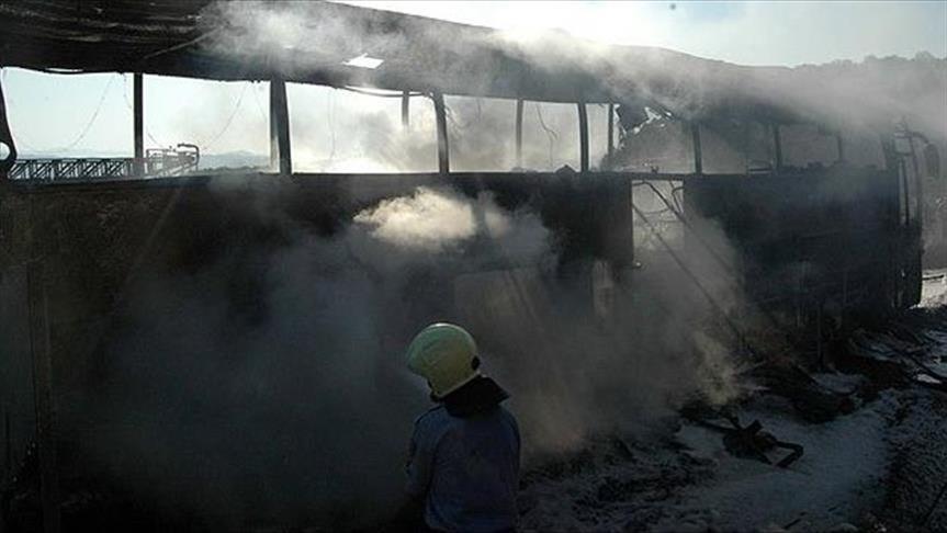 20 migrant workers killed in Thailand bus fire