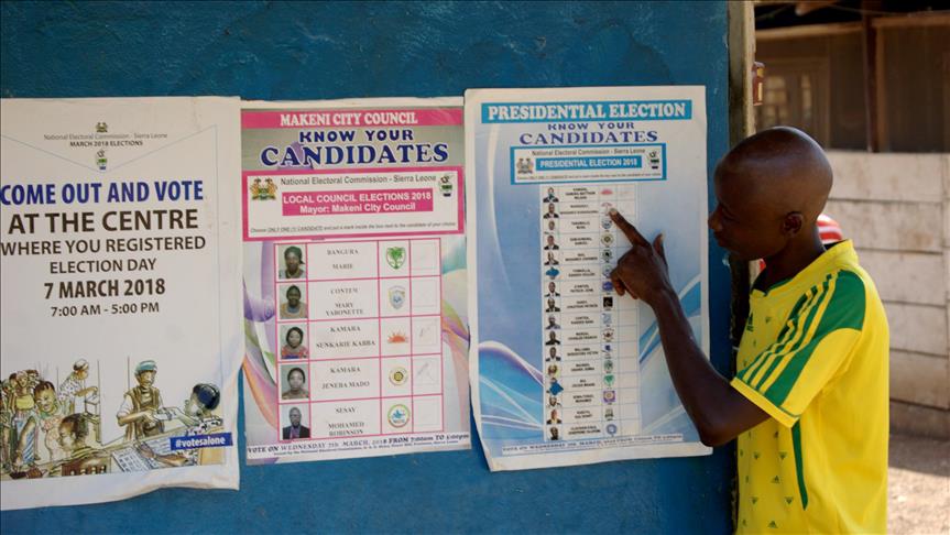 Sierra Leone votes in presidential run-off