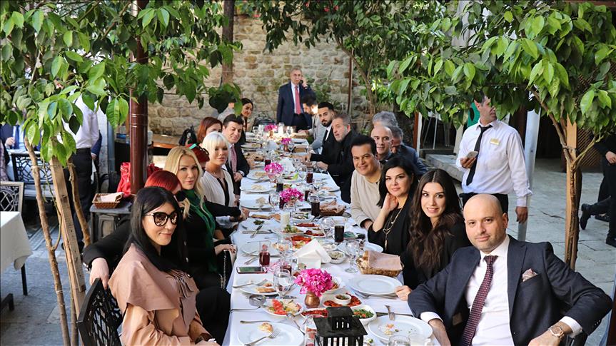 Turkish celebrities visit Hatay in support of Afrin operation