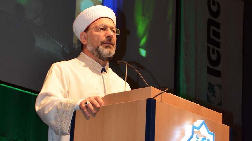 رئيس "الشؤون الدينية" التركية: الحضارة الإسلامية خير مثال للسلام والعيش المشترك
