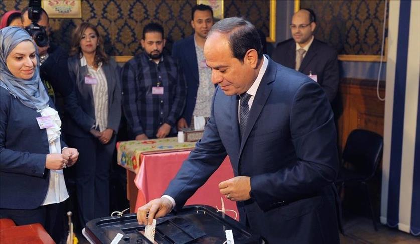 Al-Sisi reelegido como presidente de Egipto