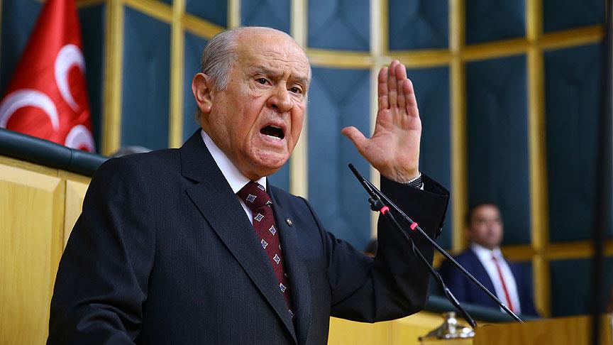 MHP Genel Başkanı Bahçeli: Sırtımızdan geçinmelerine asla izin verilmemeli