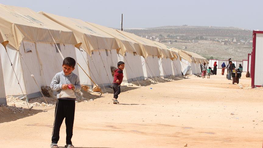 Turkish aid agency sets up new camp in Syria's Idlib