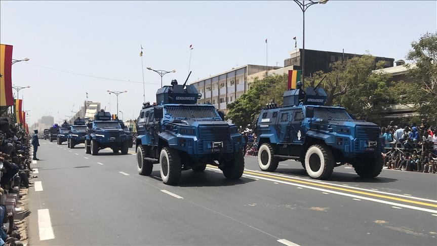 Turkish armored vehicles showcased in Senegal