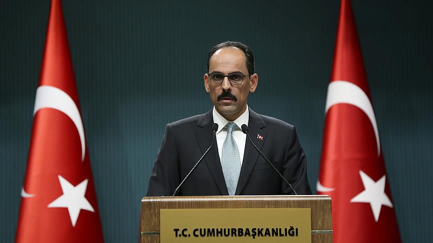Cumhurbaşkanlığı Sözcüsü Kalın: Türkiye, Suriye'ye 630 milyon dolarlık yardım ulaştırdı