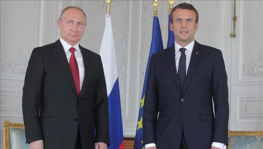 Russian, French presidents discuss Ankara summit