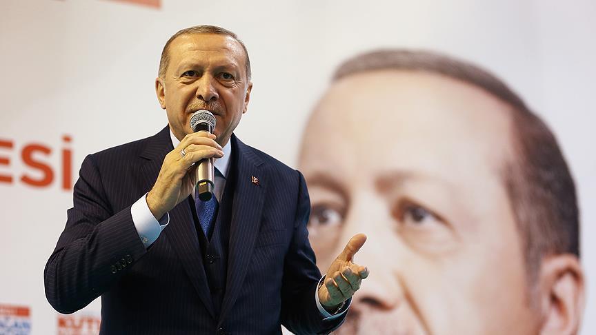 Turkey to continue chasing terrorists abroad: Erdogan