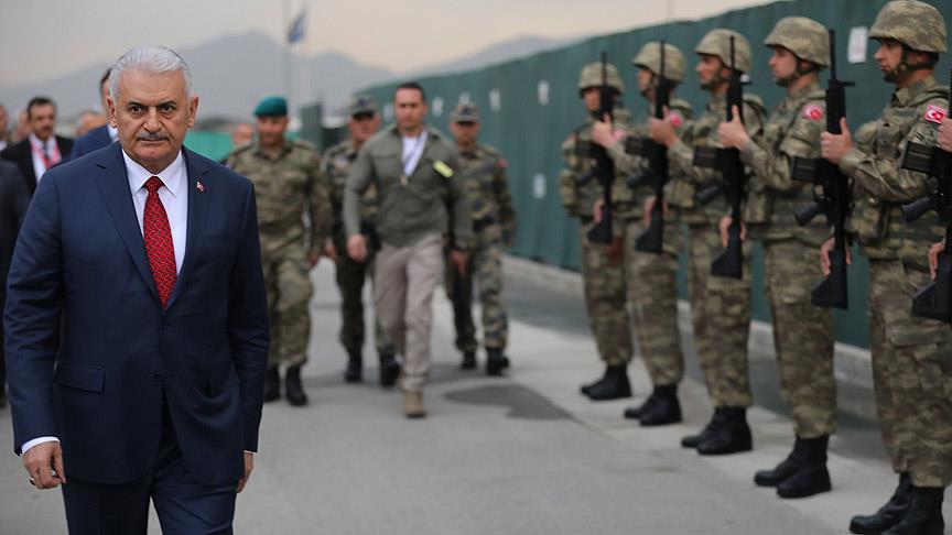 Başbakan Yıldırım: Bir yerde Türk askeri varsa orada barış vardır