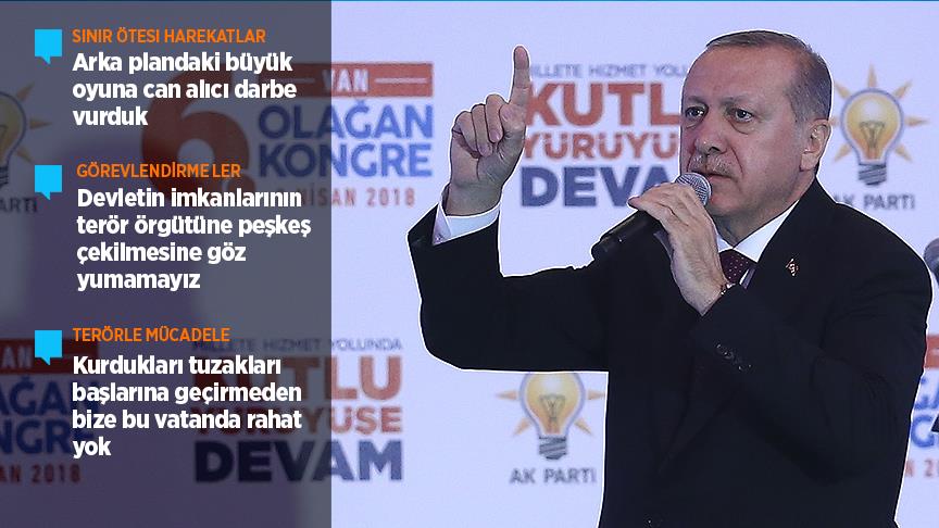 Cumhurbaşkanı Erdoğan: Arka plandaki büyük oyuna darbe vurduk
