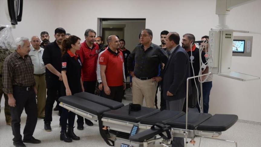 مستشفى تشيده تركيا في محافظة حلب يدخل الخدمة يونيو المقبل