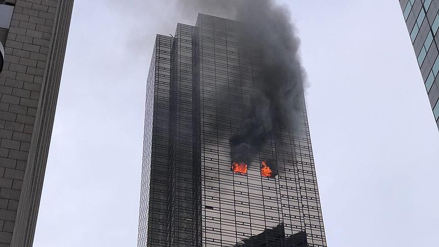 New York'ta Trump Tower'da yangın: 1 ölü