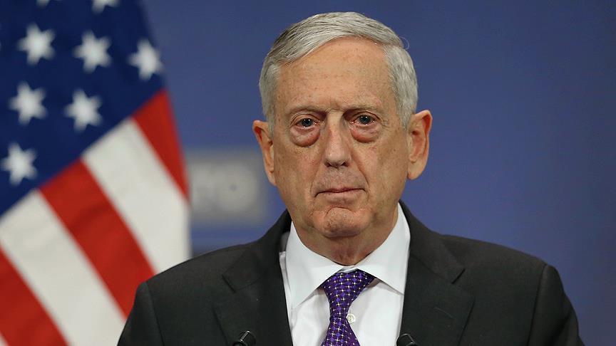 US does not rule out airstrike against Syria: Mattis