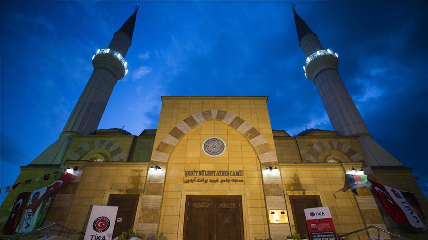 Mosque named after Turkish martyr opens in Kabul