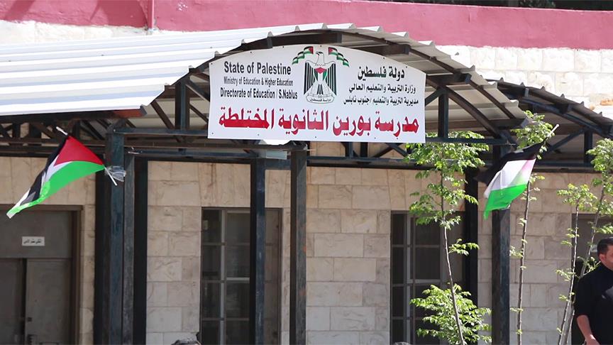 Batı Şeria'da ateş hattındaki okul: Burin