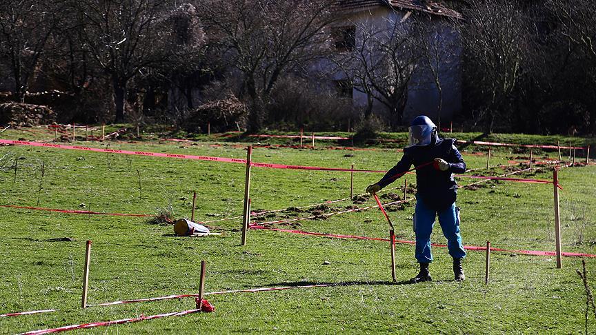 Sırbistan'daki mayınlı araziler sivil halkı tehdit ediyor