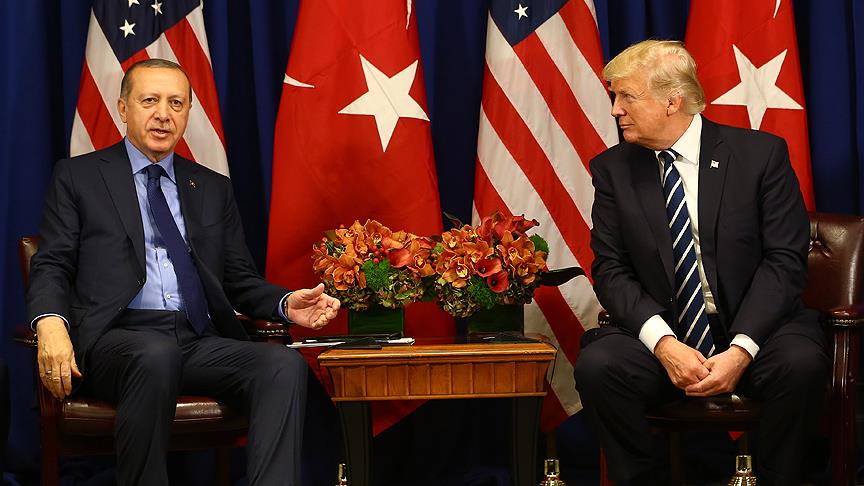 Cumhurbaşkanı Erdoğan ile ABD Başkanı Trump Suriye'yi görüştü