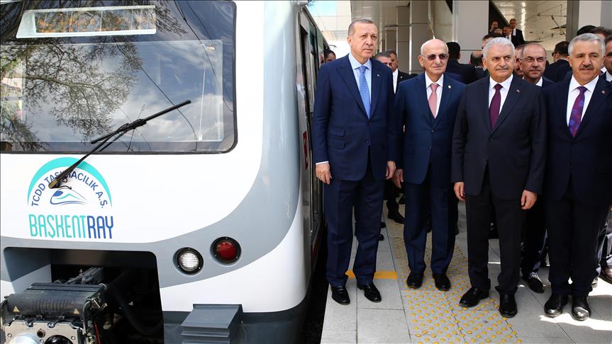 Turkish capital gets revamped suburban rail line