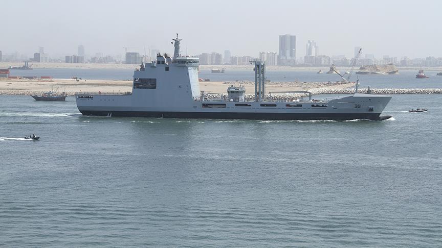 Turkish-designed Pakistani navy ship makes maiden trip