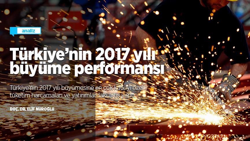 Türkiye’nin 2017 yılı büyüme performansı