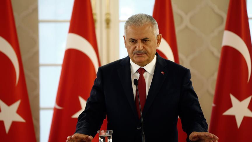 Turkish premier calls Syria airstrikes ‘positive step’