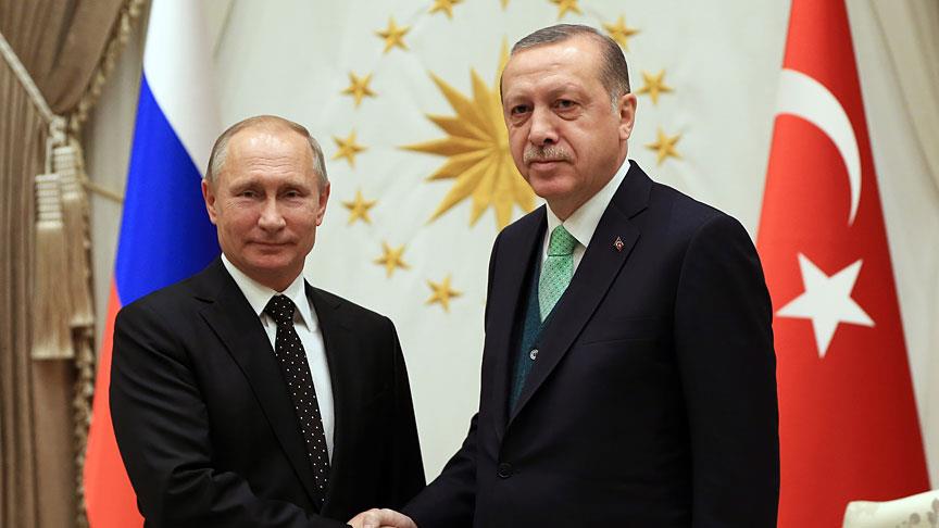 Erdoğan, Putinle telefonda görüştü Erdoğan, Putinle telefonda görüştü