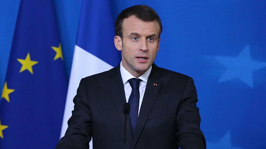 Fransa Cumhurbaşkanı Macron: Suriye'de rejimin kimyasal kapasitesi yok edildi