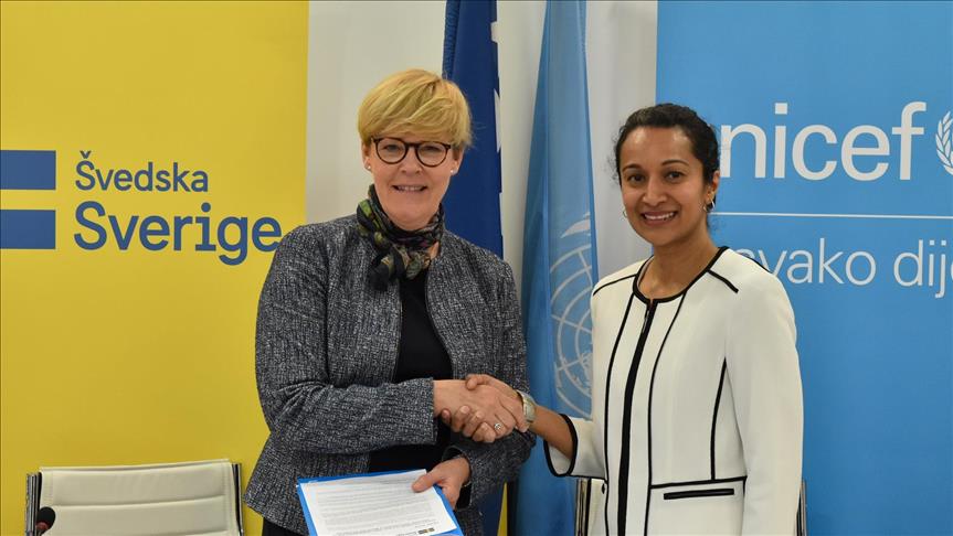 Švedska i UNICEF u novom tematskom partnerstvu za poboljšanje dječije zaštite u BiH