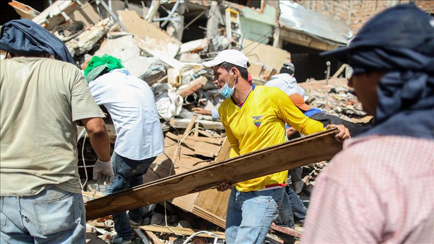 Ecuador recordó a las víctimas del terremoto de 7,8 grados de 2016