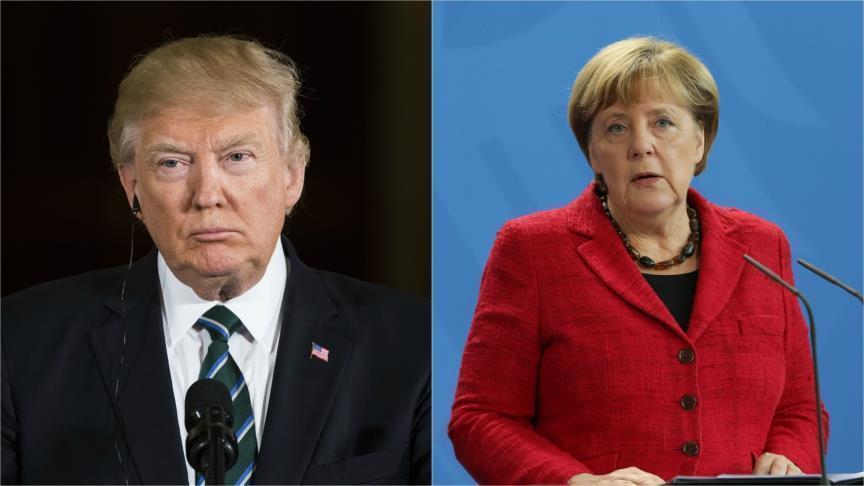Rencontre merkel trump
