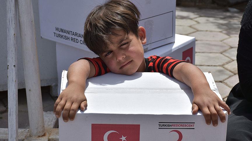 Türk Kızılayı'ndan Kerkük'te insani yardım