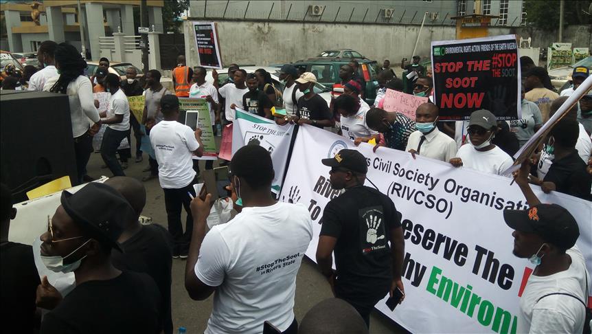 Nigeria: Oil-rich delta protests over pollution