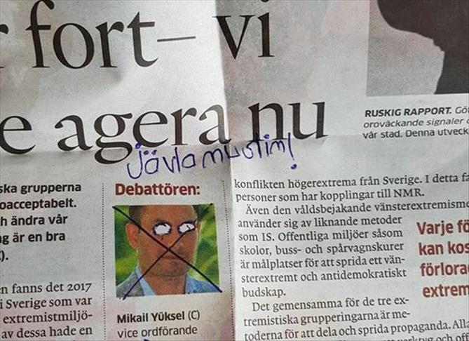 Sweden: Turkish-origin politician receives hate letter