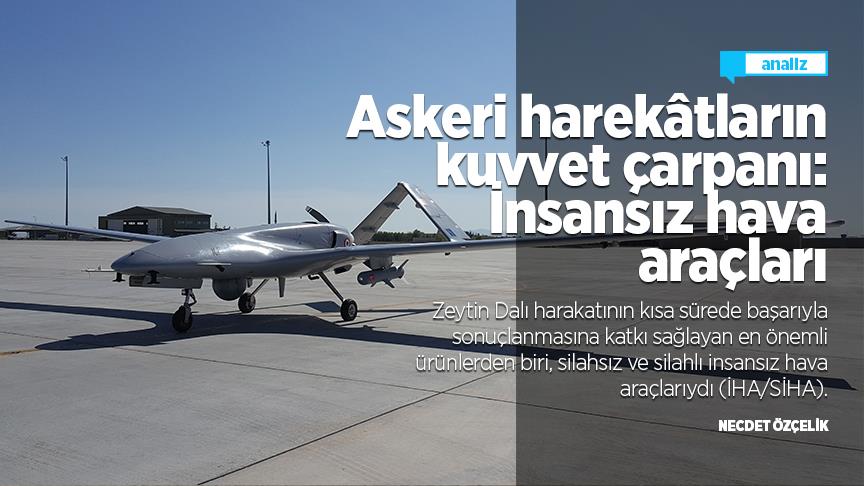 Askeri harekâtların kuvvet çarpanı: İnsansız hava araçları