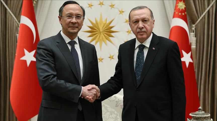 Turquie: Le président Erdogan reçoit le MAE kazakh, Abdrahmanov