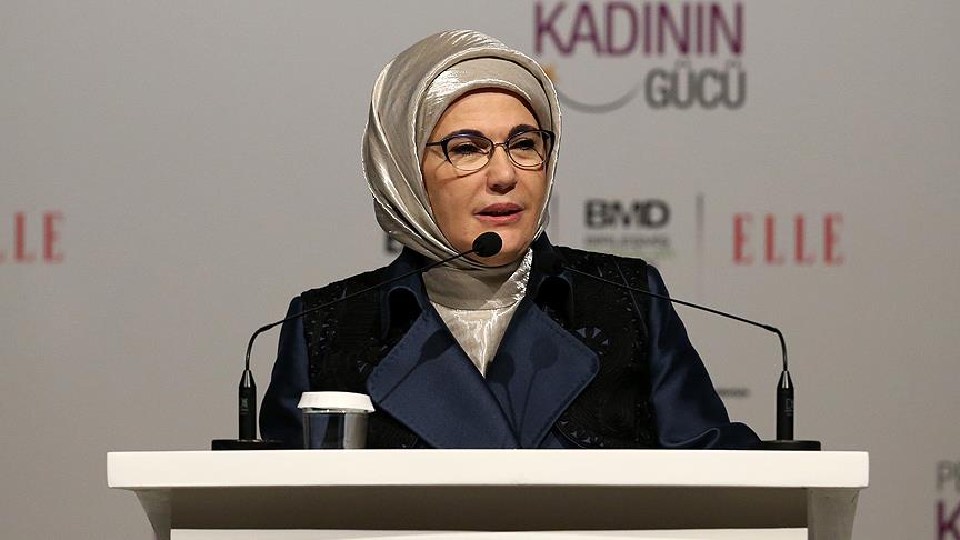 Emine Erdoğan: Kadın dostu olmayan yapılanmalarla mücadele etmeliyiz