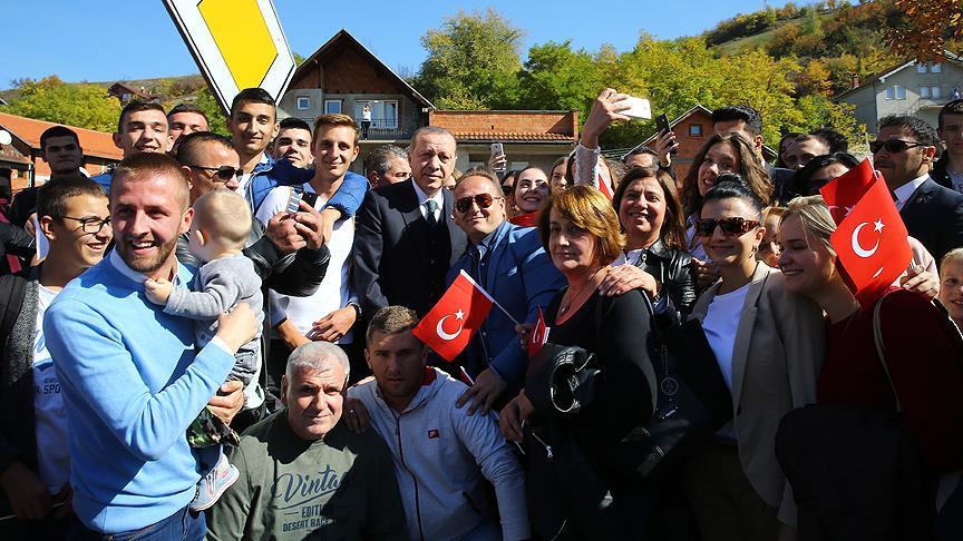 Novi Pazar'dan Cumhurbaşkanı Erdoğan'a fahri hemşehrilik