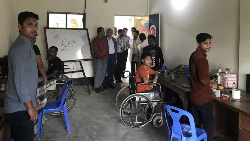TİKA’dan Bangladeş’teki engellilere destek