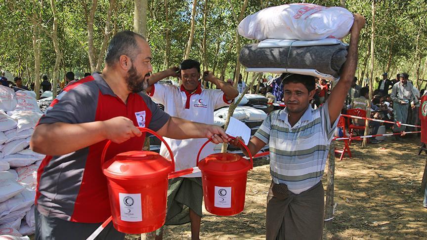 Turkey steps in to help Rohingya against monsoon