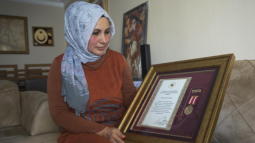 'Şehit eşi olmak gurur verici ama özlemi ayrı'