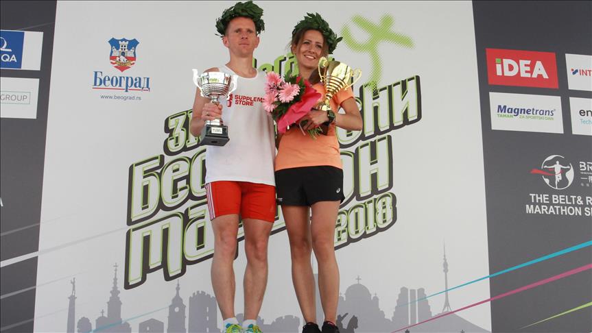 Nora Trklja i Kristijan Stošić pobednici 31. Beogradskog maratona