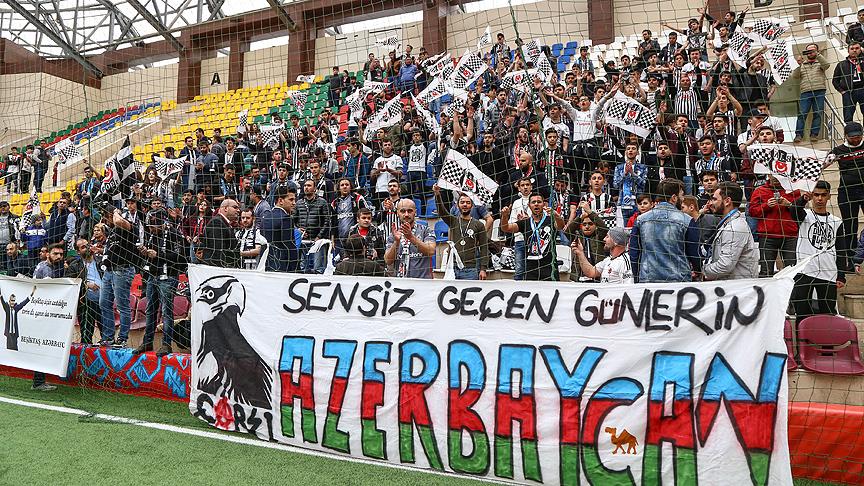 Azerbaycan'da Beşiktaş coşkusu