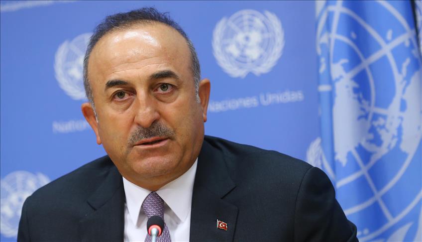 Turkey's Cavusoglu in New York for UN meeting on peace