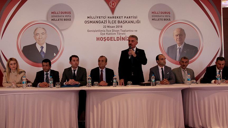 'Güçlü ve tam bağımsız Türkiye'ye giden yol Cumhur İttifakı'ndan geçmektedir'
