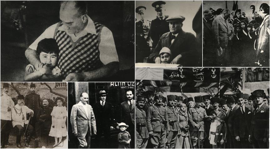 Atatürk'ün çocuk sevgisi Genelkurmay arşivlerinde