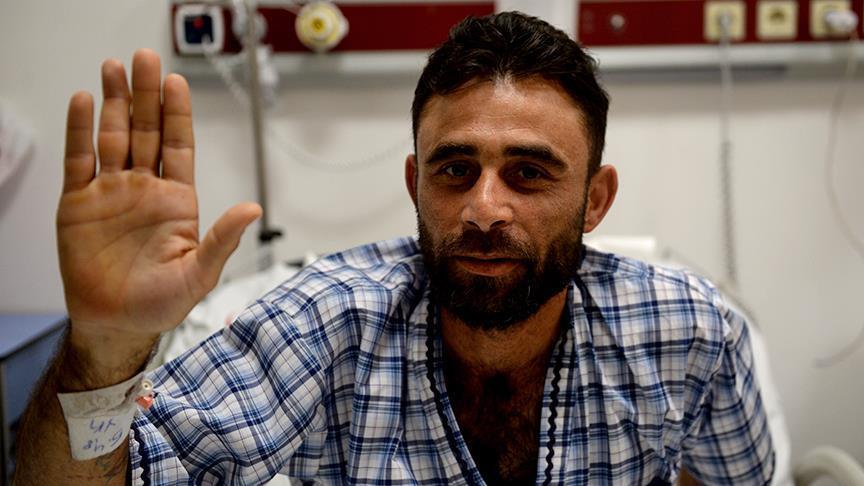 تركيا.. مقاتل سوري يأمل بالشفاء سريعاً ليعود إلى "غصن الزيتون"